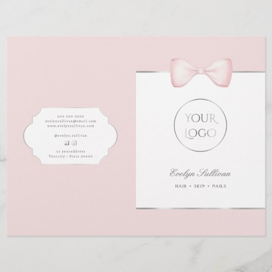 Coquette Rosa Bug Services Menübroschüre (Vorderseite)