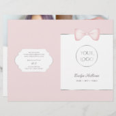 Coquette Rosa Bug Services Menübroschüre (Vorne/Hinten)