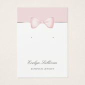 Coquette Rosa Ohrring (Vorderseite)