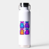 Coquette Schillernde Halloween Trinkflasche (Vorne)