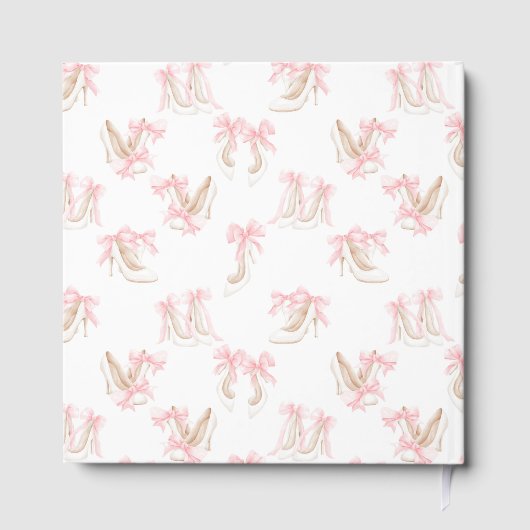 Coquette Schuhmuster  Gästebuch (Rückseite)