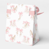 Coquette-Schuhmuster  Geschenkschachtel (Rückseite)