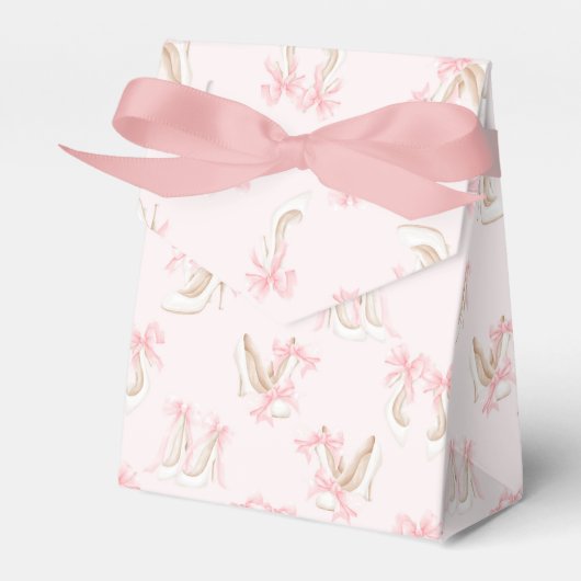 Coquette-Schuhmuster  Geschenkschachtel (Vorderseite)