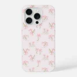 Coquette-Schuhmuster iPhone 15 Pro Hülle
