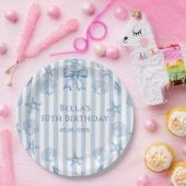 Coquette Seashells Beach Birthday Paper Teller (Party)