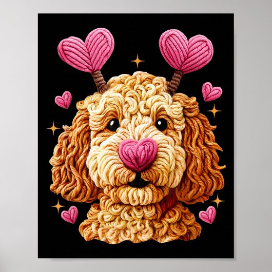 Coquette Shamrock,patrick's Day Shamrock Meme 6 Fu Poster (Vorne)