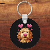 Coquette Shamrock,patrick's Day Shamrock Meme 6 Fu Schlüsselanhänger (Vorderseite)