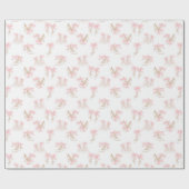 Coquette Shoes Pattern  Geschenkpapier (Flach)