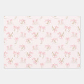 Coquette Shoes Pattern  Geschenkpapier Set (Vorderseite 3)