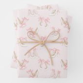 Coquette Shoes Pattern Geschenkpapier Set (Beispiel)