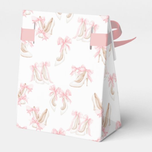 Coquette Shoes Pattern  Geschenkschachtel (Rückseite)