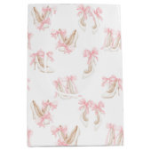 Coquette Shoes Pattern  Mittlere Geschenktüte (Vorderseite)