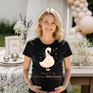Coquette Silly Goose Pink werdende Mama, Schwanger T-Shirt