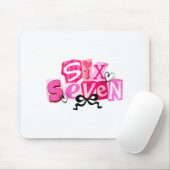 Coquette Six Seven Valentine Funny Saying 67 Meme  Mousepad (Mit Mouse)