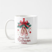 Coquette Sorry Can't Nutcracker Season Sugar Plum Kaffeetasse (Links)