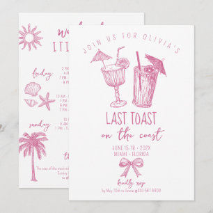 Coquette Strandbacheloretto Einladung
