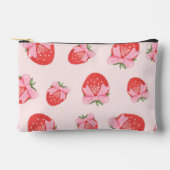 Coquette Strawberry Make up Bag Zubehörtasche (Vorderseite)