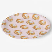 Coquette Süsse Pie Babydusche Papier Napkin Pappteller (Schrägansicht)