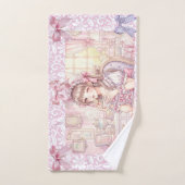 Coquette Tea Time – Pastel Ribbon  Handtuch (Handtuch)