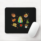 Coquette Tis The Season Mexican Christmas Spanish Mousepad (Mit Mouse)