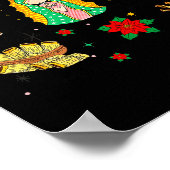 Coquette Tis The Season Mexican Christmas Spanish Poster (Ecke)