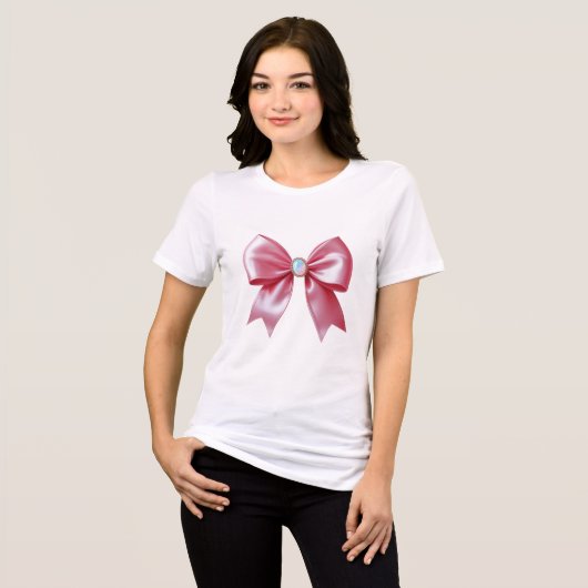 Coquette Tri-Blend Shirt (Vorderseite voll)