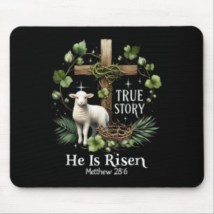 Coquette True Story Er ist auferstanden Ostern Vin Mousepad