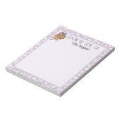 Coquette "Vom Schreibtisch des..." Notizblock (Rotiert)