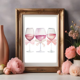 Coquette Wand an Wand Ristorante La Lanchetta Poster