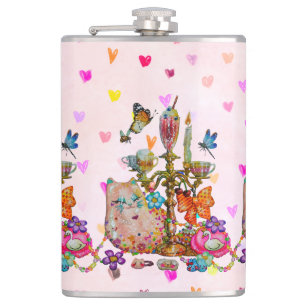 Coquette-Wasserflasche Flachmann