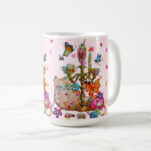 Coquette-Wasserflasche Kaffeetasse (VorderseiteRechts)