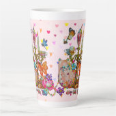 Coquette-Wasserflasche Milchtasse (Vorderseite)