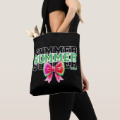 Coquette Wassermelone Bow Sommer 2026 Varsity Tasche (Von Nahem)