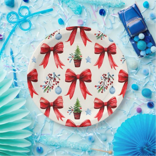 Coquette Weihnachts-Teller Pappteller (Party)