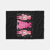 Coquette Weihnachtsbaum Nk Nutcrackers Frauen Kind Fleecedecke (Vorderseite (Horizontal))