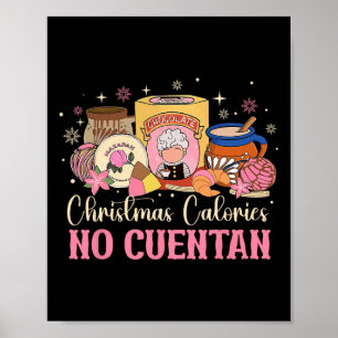 Coquette Weihnachtskalorien No Cuentan Mexican Foo Poster
