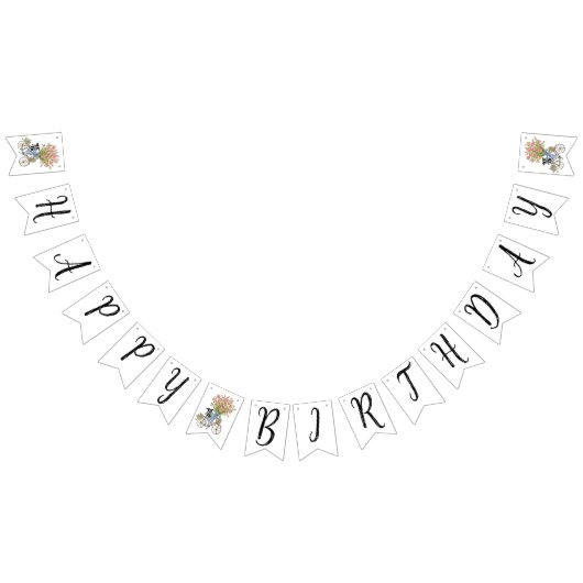 Coquette Welppy Party Bunting Fahnen Wimpelkette (Alle)