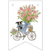 Coquette Welppy Party Bunting Fahnen Wimpelkette (Erste Fahne)