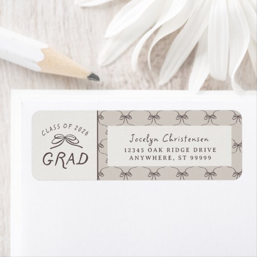 Coquette Whimsical Bows Class of 2026 Graduation (Insitu)