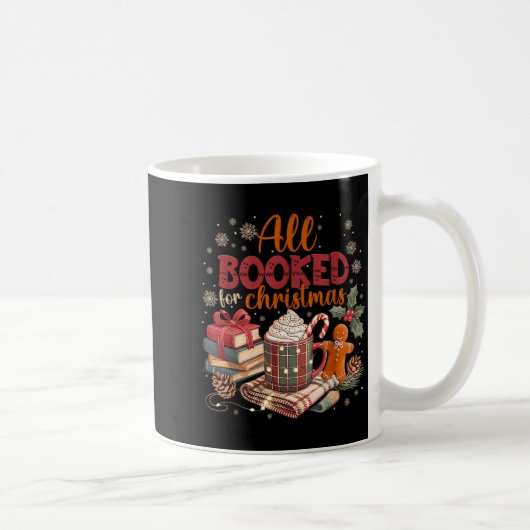 Coquette Xmas Book Lover, Santa Cocoa, All I Want Kaffeetasse (Rechts)