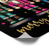 Coquette Y'all are Nuts Nutcrackers Merry Christma Poster (Ecke)