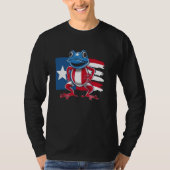Coqui Frog Puerto Rico Pride Boricua Puerto Rico T-Shirt (Vorderseite)