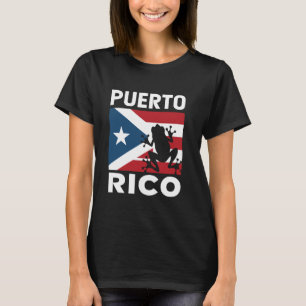 Coqui Frog Puerto Rico Pride Boricua Puerto Rico T-Shirt