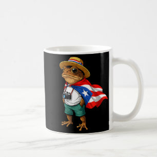 Coqui Frosch Puerto Rico Flag puerto-ricanischer T Kaffeetasse