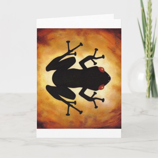 Coqui Icon - Greeting Card Karte (Vorderseite)