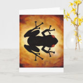 Coqui Icon - Greeting Card Karte (Gelbe Blume)