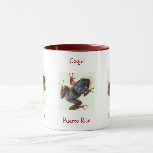 Coqui Puerto Rico Tasse (Zentrum)