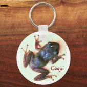 Coqui-Schlüsselring Schlüsselanhänger (Vorderseite)
