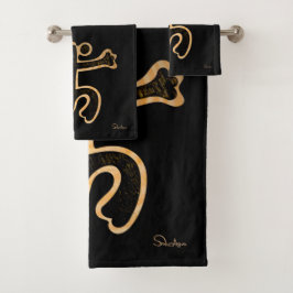 Coqui Taino Boricua Badetücher Set