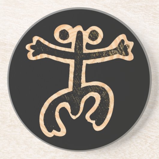 Coqui Taino Getränkeuntersetzer (Vorne)